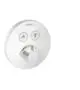Hansgrohe-HG-Thermostat-Unterputz-ShowerSelect-S-Fertigset-2-Verbraucher-mattweiss-15743700 gallery number 1